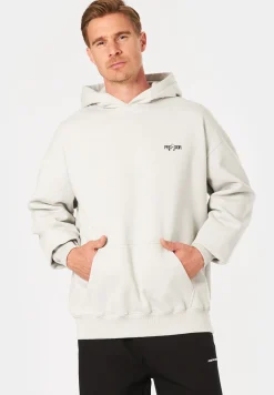 Herren Pegador HYDE OVERSIZED HOODIE WASHED GREY