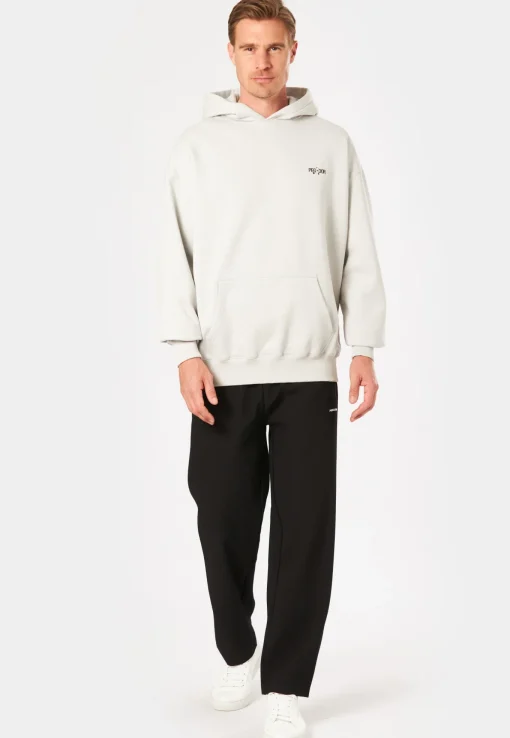 Herren Pegador HYDE OVERSIZED HOODIE WASHED GREY