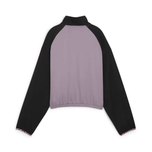 Damen Puma HYPERNATURAL Gewebte Jacke mit halbem Reißverschluss Damen