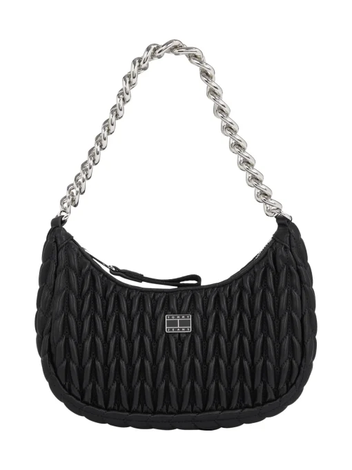 Damen Tommy Jeans Iconic Denim-Schultertasche