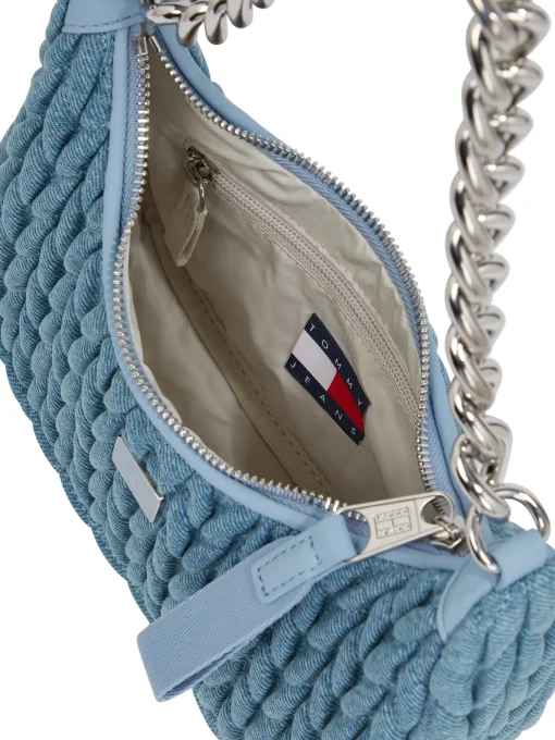 Damen Tommy Jeans Iconic gesteppte Schultertasche