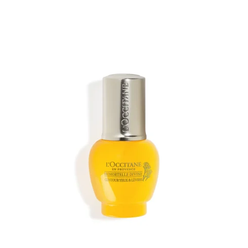 L'Occitane IMMORTELLE DIVINE AUGEN- UND LIPPENKONTURENPFLEGE 15 ML