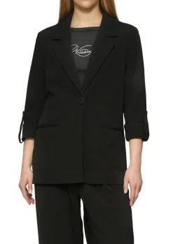 Damen QS Interlock-Blazer
