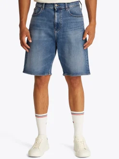 Herren Tommy Jeans Isaac Relaxed Fit Jeans-Shorts