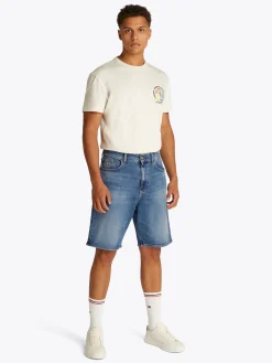 Herren Tommy Jeans Isaac Relaxed Fit Jeans-Shorts