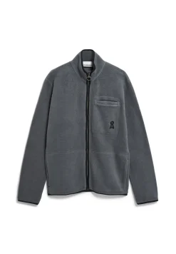 Herren armedangels Jacke aus Bio-Baumwolle AABLEO FLEECE JACKET