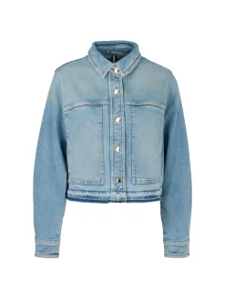 Damen Marc Cain Jacke in Used Denim Rethink Together