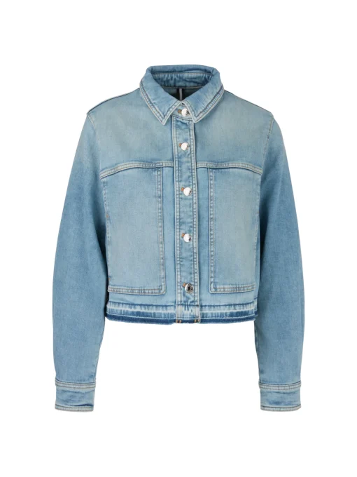Damen Marc Cain Jacke in Used Denim Rethink Together