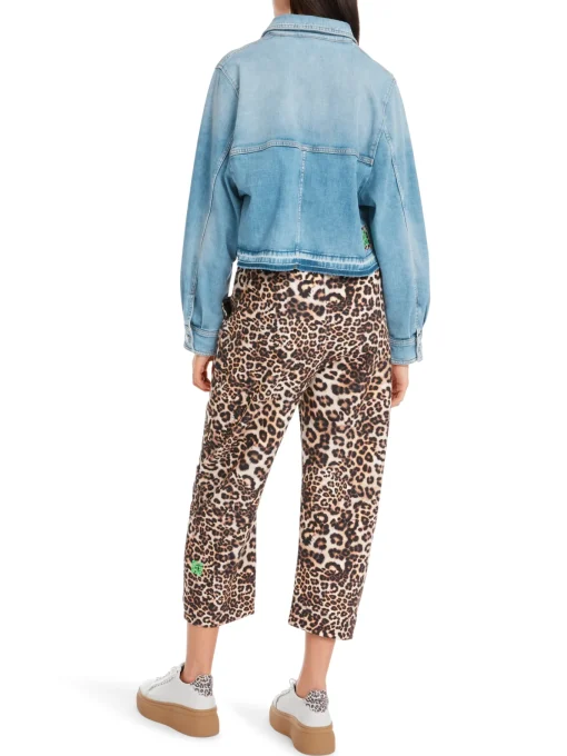 Damen Marc Cain Jacke in Used Denim Rethink Together
