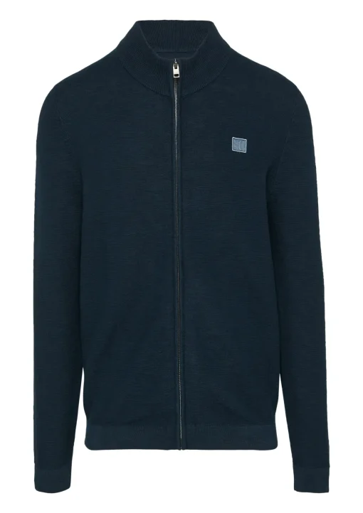 Herren s.Oliver Jacke mit Garment Dye und Raglanärmeln