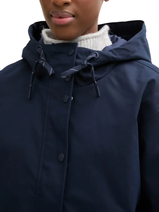 Damen Tom Tailor Denim Jacke mit Kapuze
