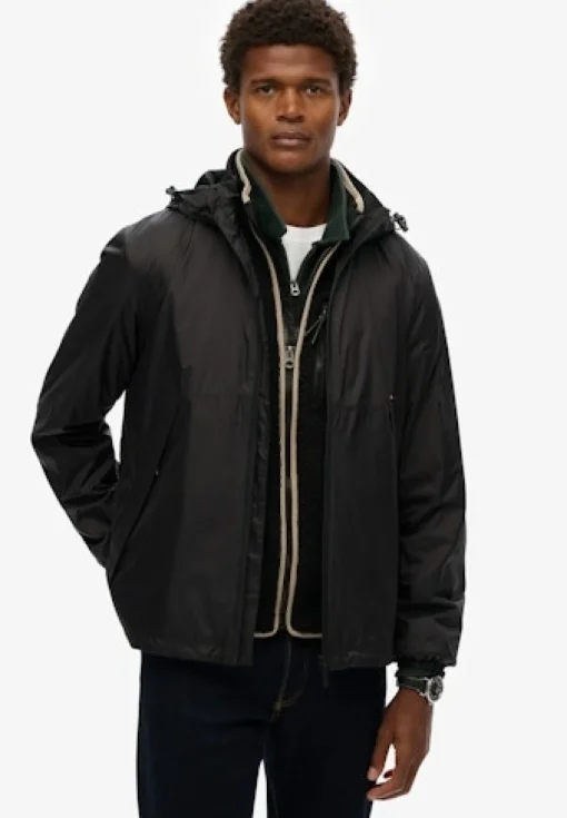 Herren Superdry Jacke mit Kapuze