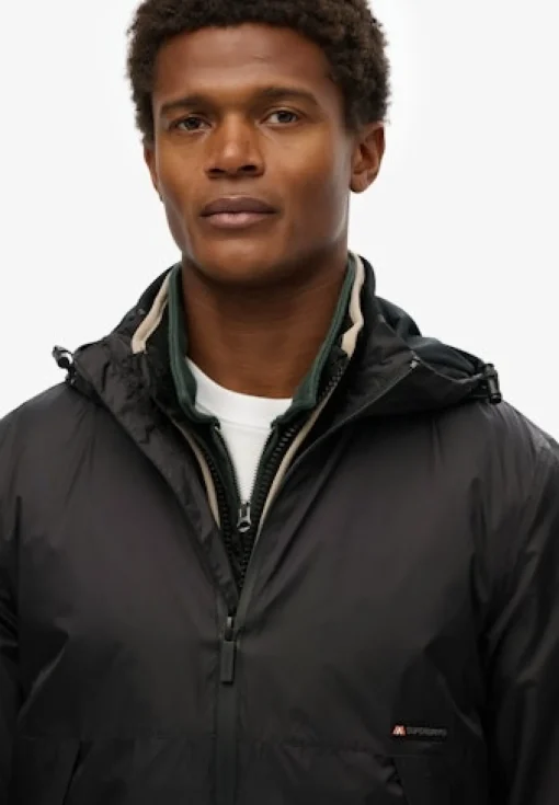 Herren Superdry Jacke mit Kapuze