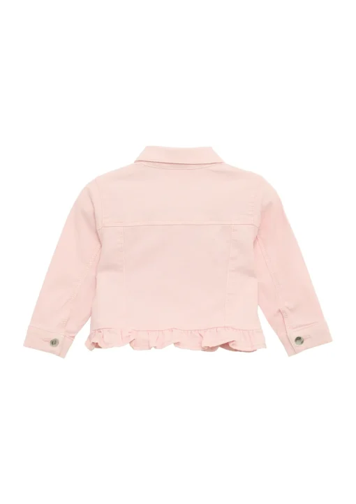 Kinder s.Oliver Jacke mit Knopfleiste und Rüschen