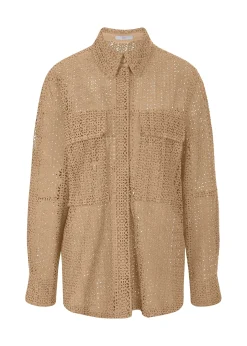 Damen Riani Jacke mit Lochmuster