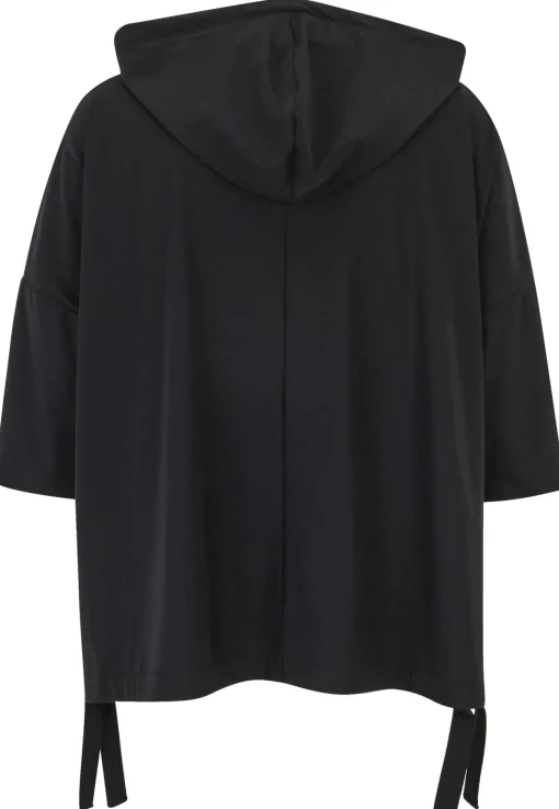 Damen Doris Streich Jacke mit Reißverschluss und dekorativem Motivprint