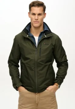 Herren Superdry Jacke mit Stehkragen