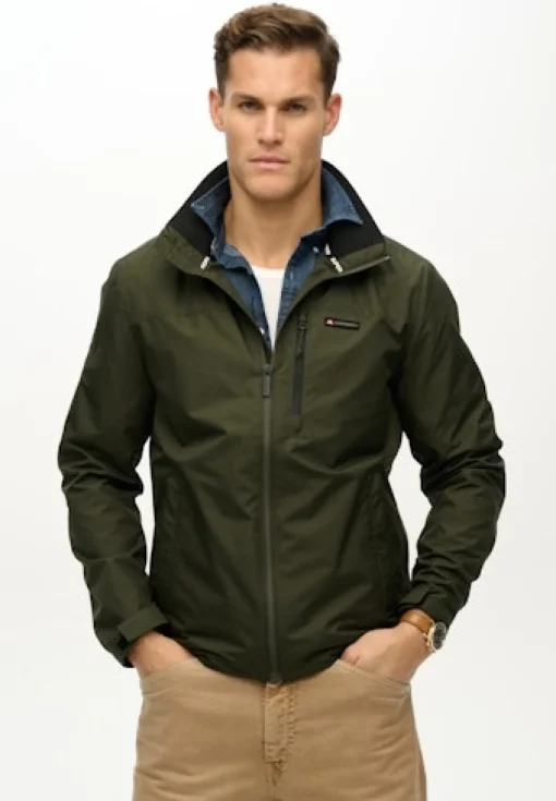 Herren Superdry Jacke mit Stehkragen