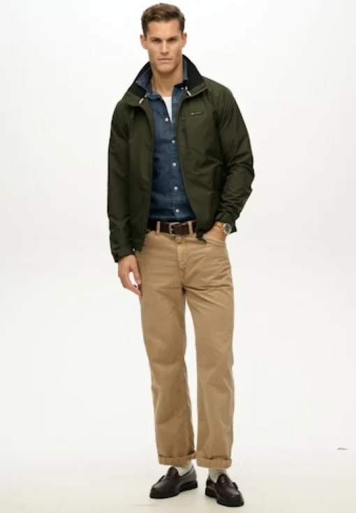 Herren Superdry Jacke mit Stehkragen