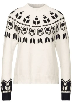 Damen Street One Jaquard Pullover