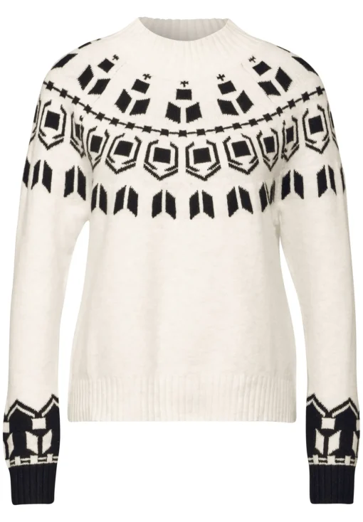 Damen Street One Jaquard Pullover
