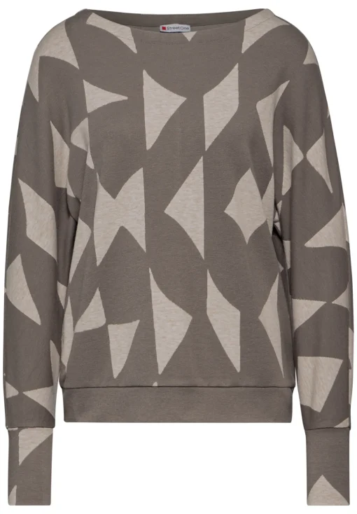 Damen Street One Jaquard-Shirt