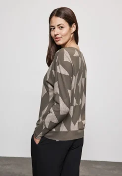 Damen Street One Jaquard-Shirt