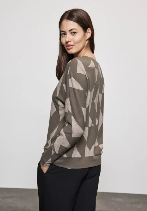 Damen Street One Jaquard-Shirt