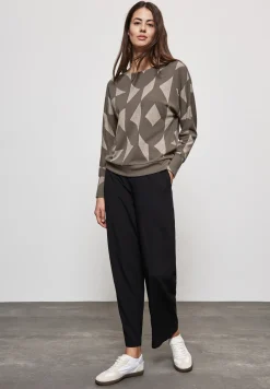 Damen Street One Jaquard-Shirt