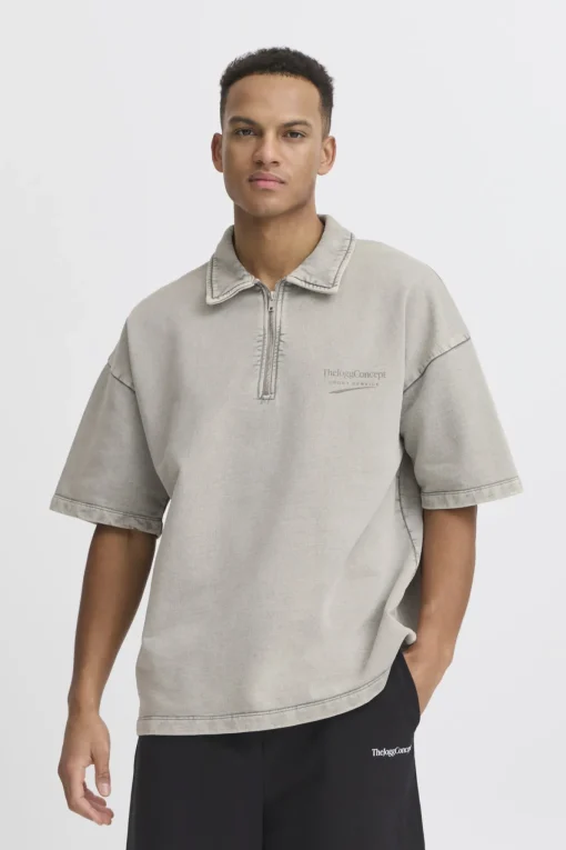 Herren TheJoggConcept JCMRUBI SS COLLAR SWEAT