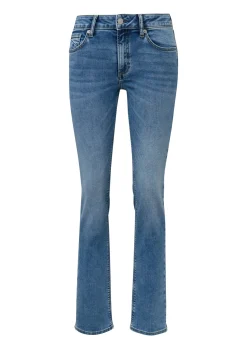 Damen QS Jeans Catie - Slim Fit - Mid Rise - Straight Leg
