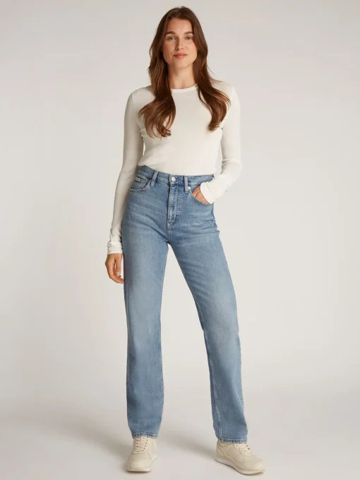 Damen Calvin Klein Jeans Jeans High Rise Straight