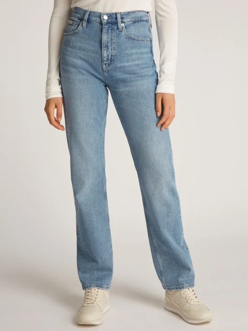 Damen Calvin Klein Jeans Jeans High Rise Straight