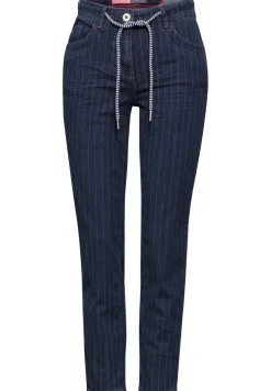 Damen Cecil Jeans im Nadelstreifen-Look