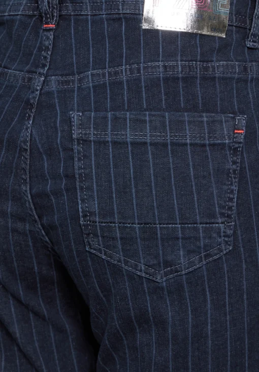 Damen Cecil Jeans im Nadelstreifen-Look