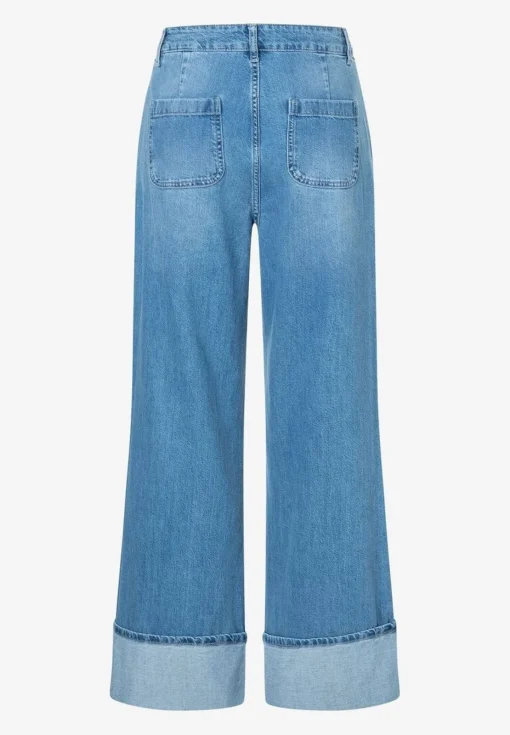 Damen More & More Jeans mit Aufschlag