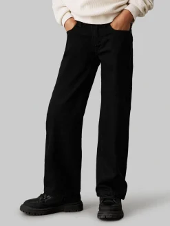 Kinder Calvin Klein Jeans mit weitem Bein
