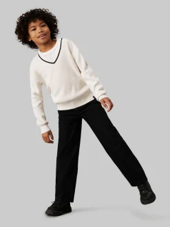 Kinder Calvin Klein Jeans mit weitem Bein