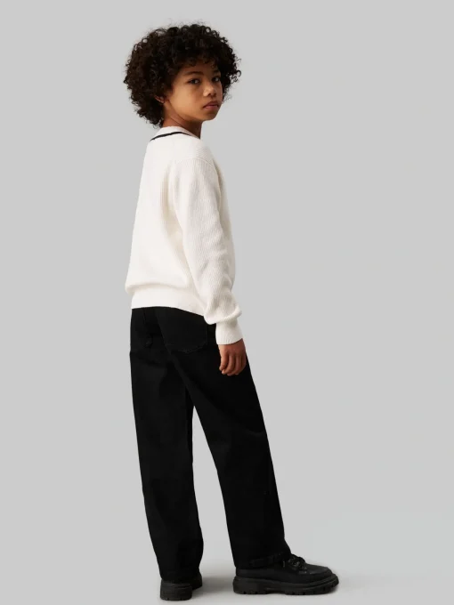 Kinder Calvin Klein Jeans mit weitem Bein