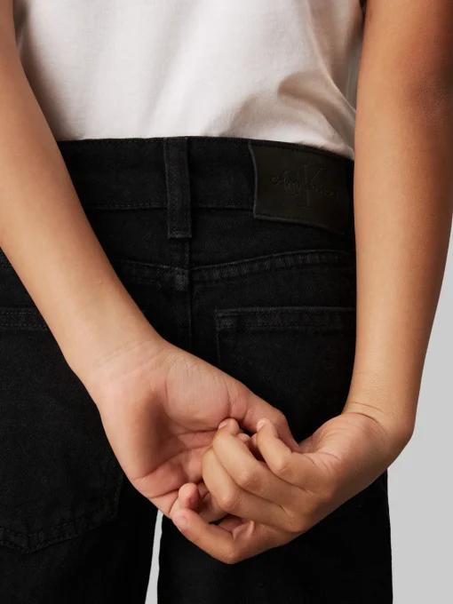 Kinder Calvin Klein Jeans mit weitem Bein