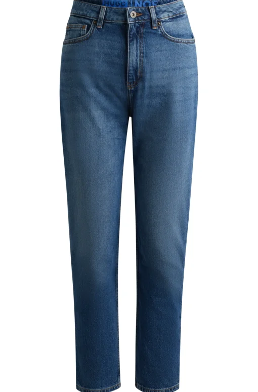 Damen Hugo Blue Jeans Noe Mom Fit