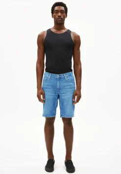 Herren armedangels Jeans Shorts aus Bio-Baumwoll-Hanf Mix