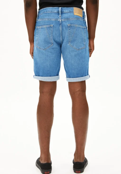 Herren armedangels Jeans Shorts aus Bio-Baumwoll-Hanf Mix
