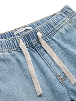 Kinder Tom Tailor Denim Jeans Shorts mit Kordelzug
