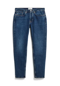 Herren armedangels Jeans Straight Leg Mid Waist Bio-Baumwoll Mix Comfort-Stretch DYLAANO