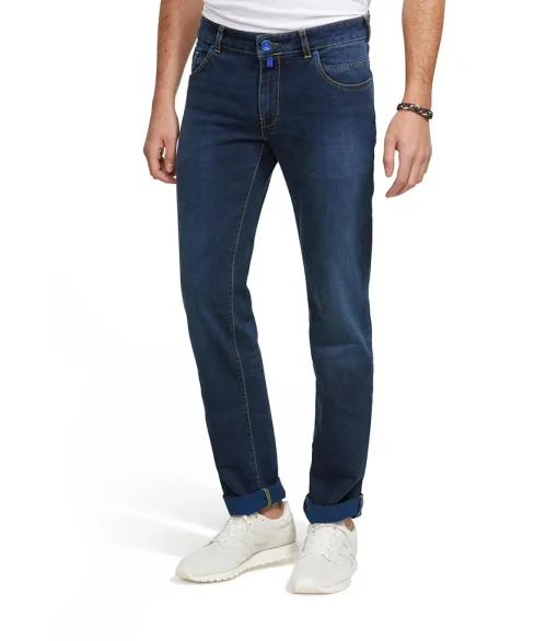 Herren Meyer Hosen Jeans Style M5 Slim