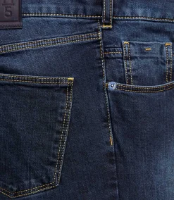Herren Meyer Hosen Jeans Style M5 Slim