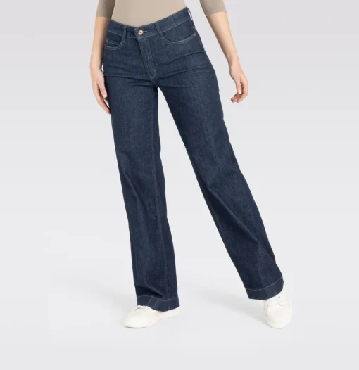 Damen MAC Jeans Wide Authentic Stretch Denim