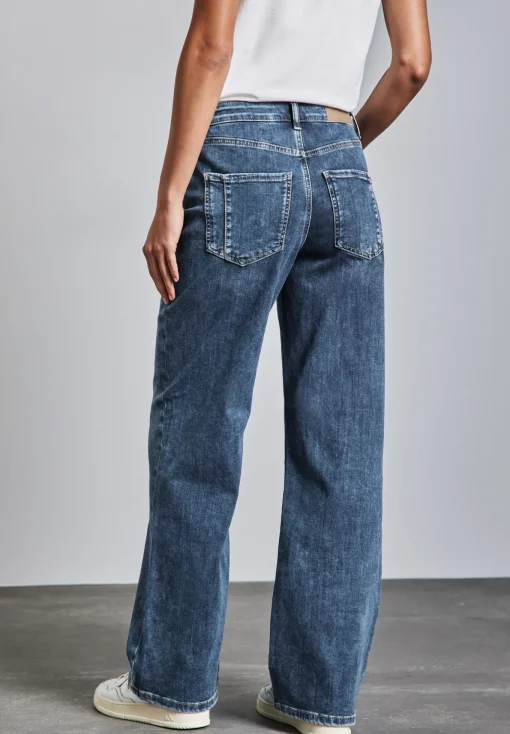 Damen Street One Jeans Wide Leg