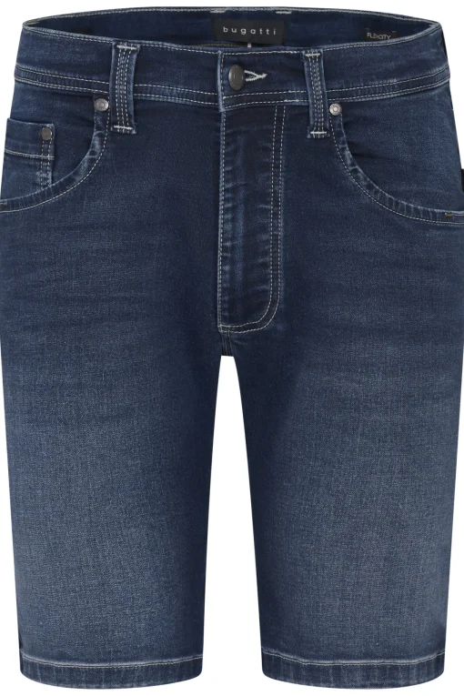 Herren Bugatti Jeans-Bermuda
